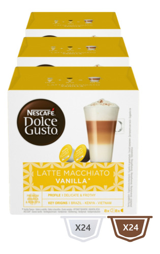 Imagen 1 de 1 de Nescafé Dolce Gusto Latte Vainill - Unidad a $24000