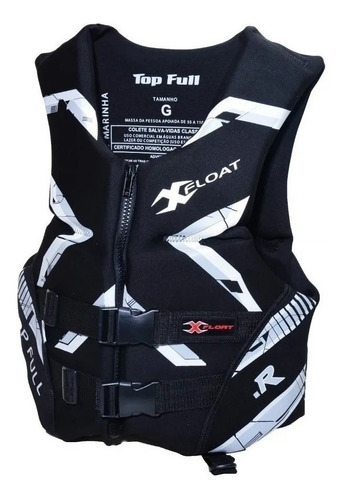 Colete Top Full X-float Neoprene Homologado P Ao G