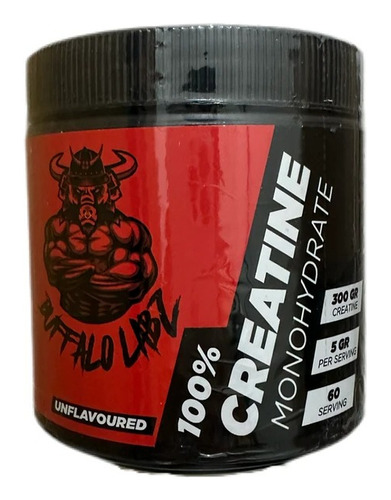 Creatina Monohydrate Buffalo Labz 600gr Sabor Sin sabor