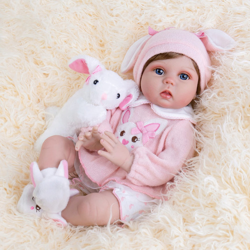 Aori Reborn Baby Doll - Muñeca De Niña Realista De 22 Pul