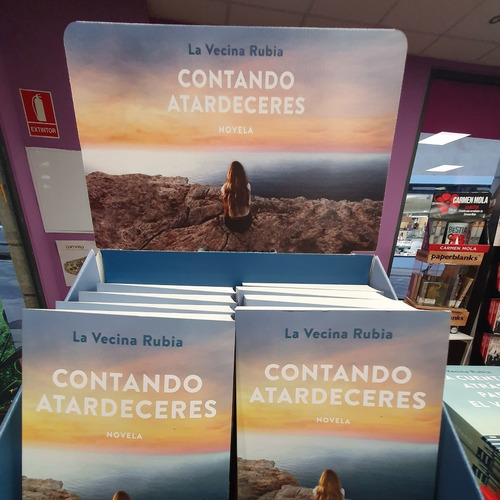 Libro - Contando Atardeceres - La Vecina Rubia