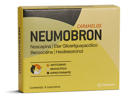 Neumobron Caramelos Caramelo, 9 Caramelos