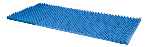 Duro-med - Cojin Para Cama (contorneado), Color Azul, 552-79