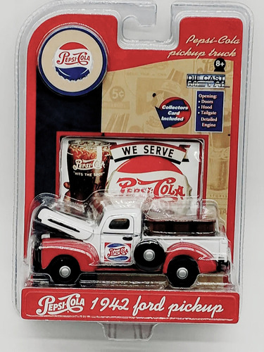 Pepsi Cola Ford 1942 Pickup Delivery,11 Cm. Metal 1/43 Nueva