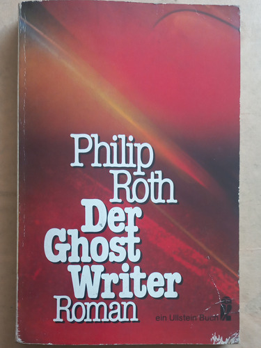 Roth Philip/ Ghost Writer/ En Alemán/ Buen Estado 