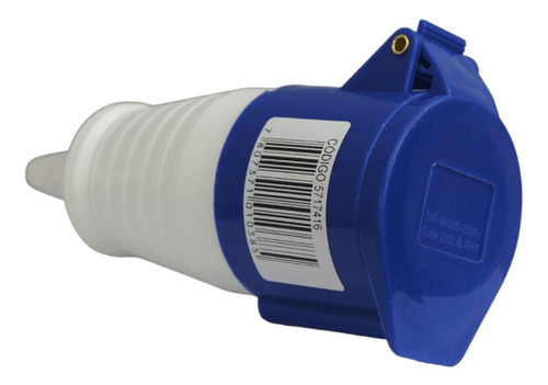 Enchufe Industrial Hembra Volante 32a 220v 2p+t Ip44