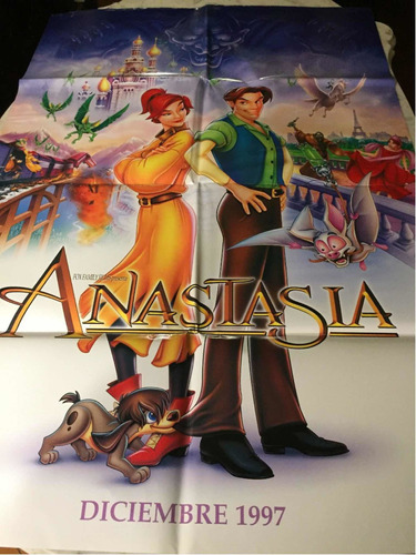 Poster Disney  Anastasia Original Thalia Version Preestreno