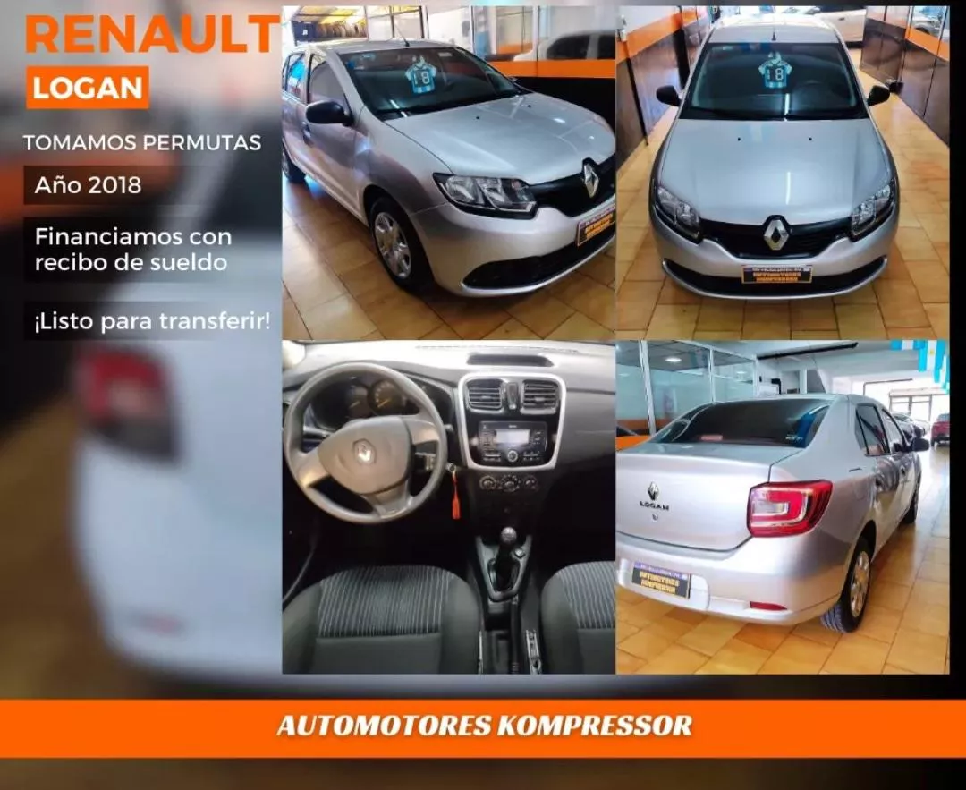 Renault Logan 1.6 Authentique 85cv Nac