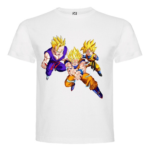 Polera Niños Algodón 100% Dragon Ball Goku Gohan Gotenks Mep | Cuotas sin interés Polera Niños Algodón 100% Dragon Ball Goku Gohan Gotenks Mep | Cuotas sin interés