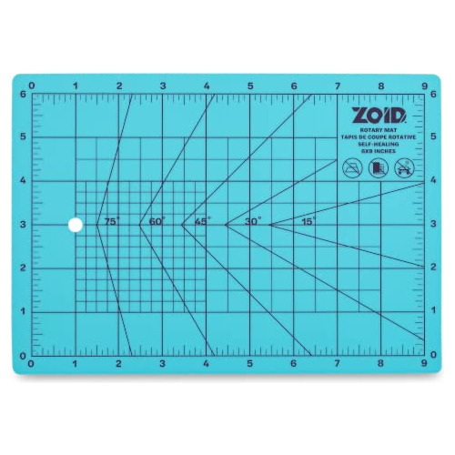 Zoid - Tapete De Corte Autorreparable De 9 X 6 Pulgadas, Tap