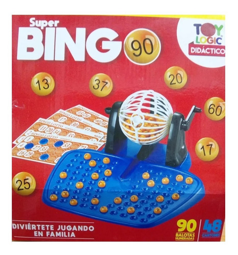 Super Bingo Juego En Familia Entrega Inmediata!