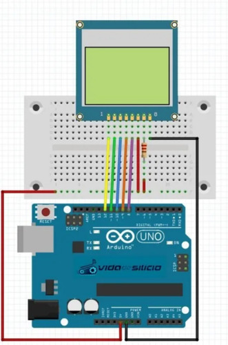 Display Nokia 5110 Lcd Azul 84x48 Programação Pic Arm Esp32