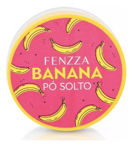 Pó Facial Banana Fenzza 15g Efeito Translúcido