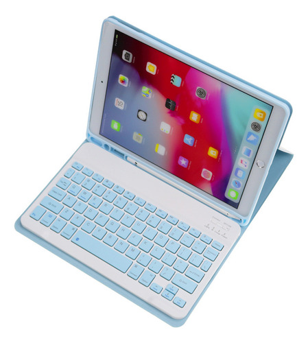 Funda De Piel Para iPad Mini6 Y Teclado Bluetooth