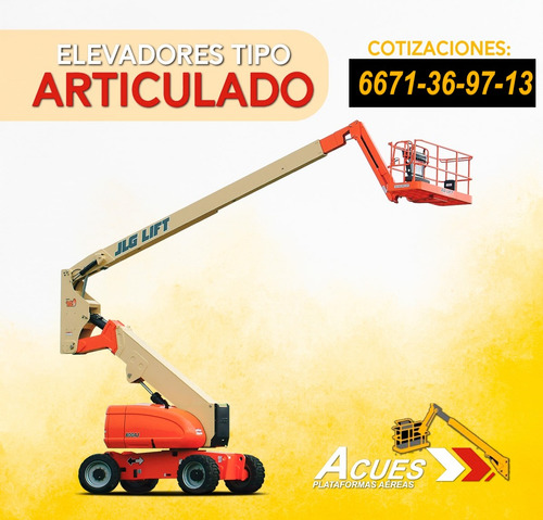 Renta De Plataformas Aereas Genie , JLG Y Skyjack