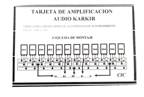 Tarjeta Driver De Amplificador Hasta 600w Con 5200 + 1943