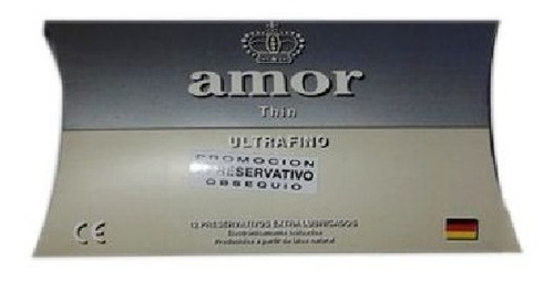 Preservativos Amor Ultrafinos X12 + 2 De Regalo