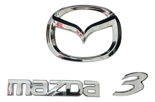 Emblemas Logo Traseros Mazda 3 Hb Primera Generación 