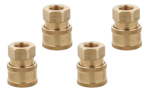 4x Conector De Liberación De Latón