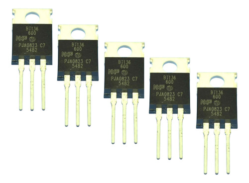 Triac Bt136 Bt136-600e 600v 4a To220ab