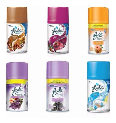 Glade Aerosol Automatico, 270 Cc, Surtidos