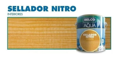 Sellador Para Madera Belco Aqua Nitroceluloso 0.9 Lt - Ynter