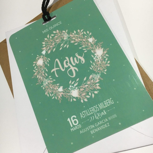 Pase Vip Simil Pvc Inv 15 Años Tarjeta Credenciales X10
