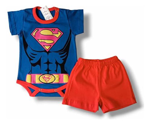 Conjunto Dúo  Verano Superman