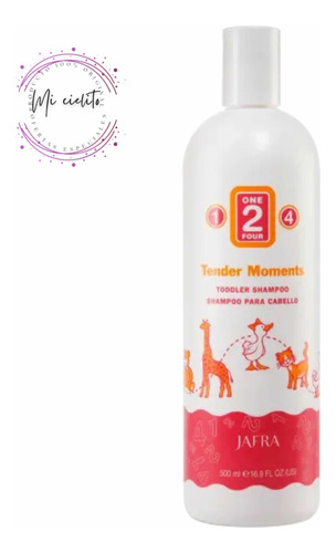 Tender Moments One 2 Four Shampoo Naranja Para Bebé 500ml