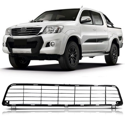 Grade Inferior Parachoque Dianteiro Hilux Sr Srv 2012 A 2015