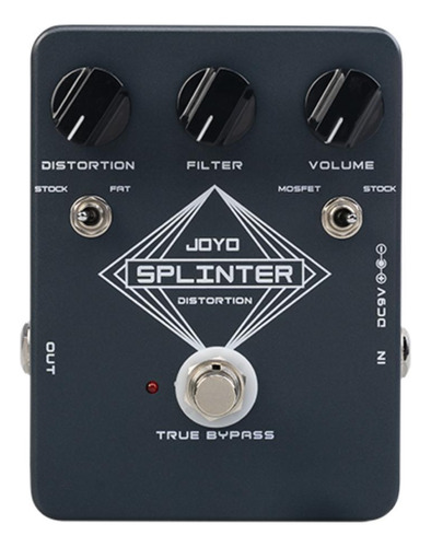 Pedal Guitarra Joyo Distortion E Fuzz - Splinter