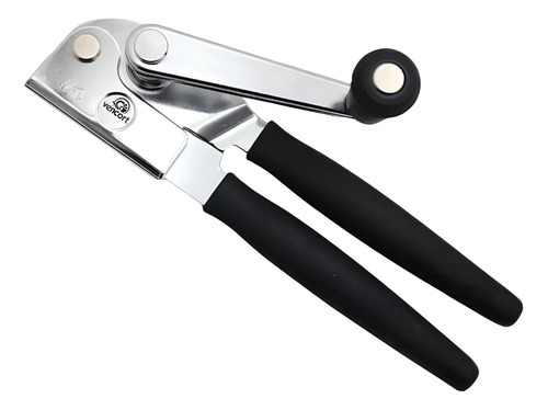 Abrelatas Destapador Manivela Acero Inox Pro Mango Silicon
