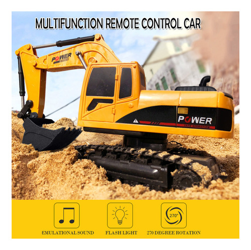 A 1/24 Rc Excavadora Rc Coche Construcción Tractor Niños