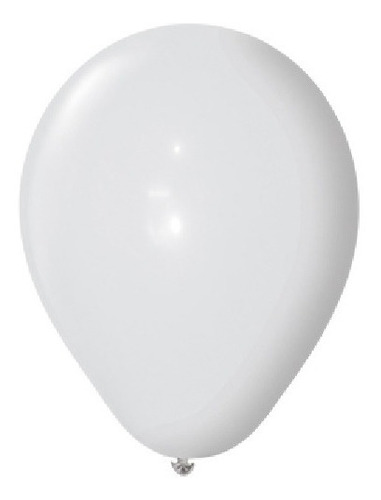 Globos Surtidos Estandar 9 X 50 Cotillon Fiesta Latex Color Color Blanco