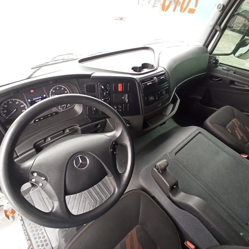 Imagem 9 de 15 de Mb Atego 2430, Truck 6x2, 2019. Sider 10 Metros