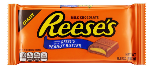 Chocolate ao Leite Creme de Amendoim Reese's  sem glúten pacote 192 g