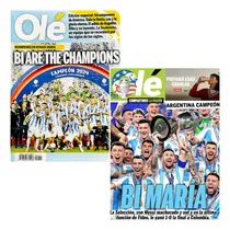 Comprar Diario Ole  15\u002F07\u002F2024 + Especial Ole Bicampeones De America