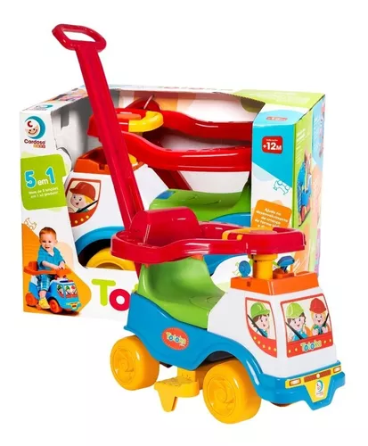 Totoka Plus Menino Carrinho De Passeio + Jogo Infantil Responda Se