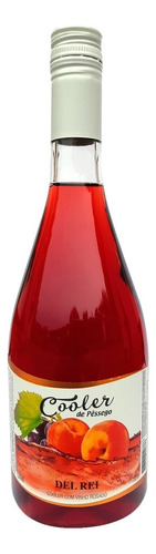 Cooler De Pêssego Vinho Rose Suave Del Rei 750 Ml Original