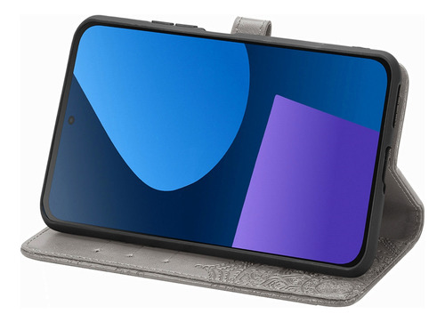 Funda Para Oppo Reno 5f/a94 5g/f19 Pro+, Funda Tipo Cartera Con Tapa, Estampado De Poliuretano, Ranura Para Tarjetas Ant