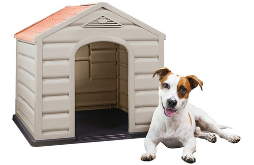 Cucha Para Perros Calidad Premium Rimax Interior Y Exterior Color Beige