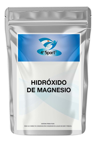 Hidróxido De Magnesio En Polvo (leche Magnesia ) 250 Gr 4+