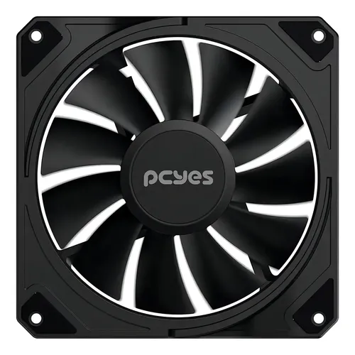 Fan Pcyes Para Gabinete Sangue Frio 3 Black Vulcan 120mm