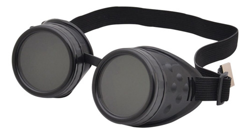 Gafas De Moto Steampunk Round Goggle Goth New Rivet