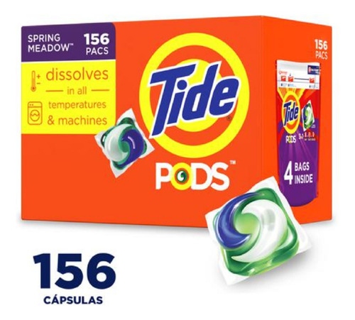 Detergente Tide Pods X  156 Und