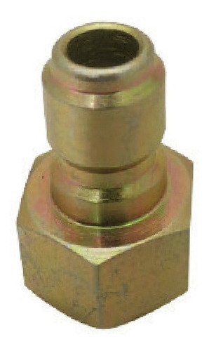 Conector Plug De Bronce 1/4  O