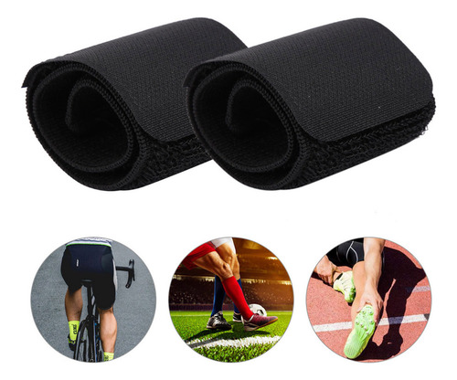 Strap Shinguard Soccer Espinillera Cinta De Vendaje Fijo