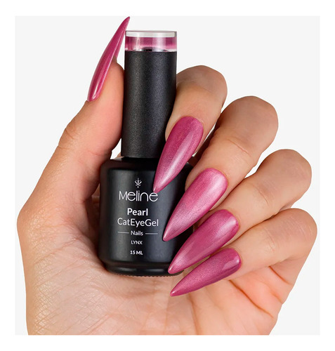 Meline Esmalte Semipermanente Pearl Cat Eye Gel Lynx 15ml