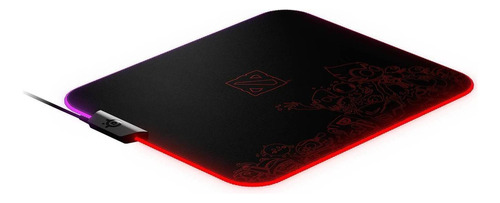 Mouse Pad gamer SteelSeries Prism Cloth QCK de goma Dota 2 Edition m 270mm x 320mm x 4mm