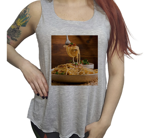 Musculosa Dama Pastas Secas Frescas Gourmet Cocina Chef P5